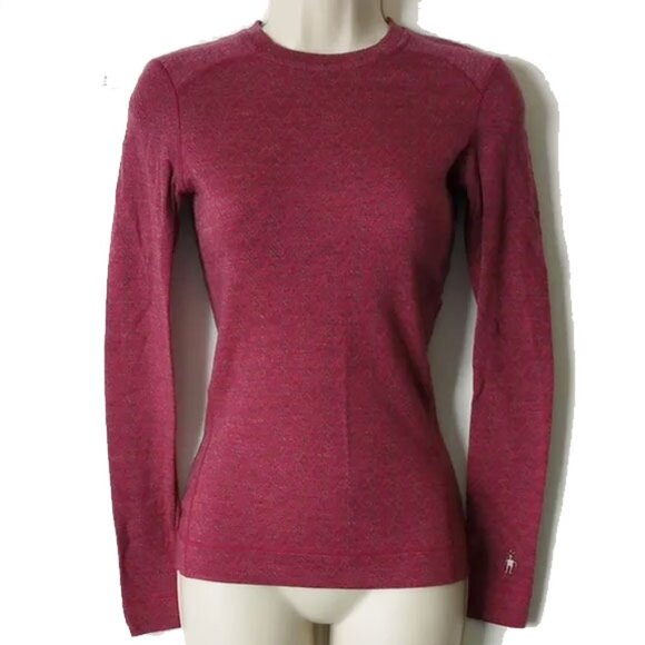 Smartwool Women's Crew Neck Sweater - Red - Picture 1 of 6